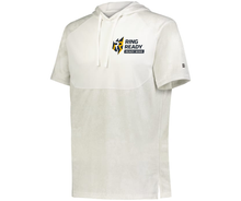 Load image into Gallery viewer, Ring Ready Stadium Print Short Sleeve Hooded Tee