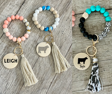 Load image into Gallery viewer, Silicone Beaded Wristlet