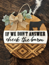 Load image into Gallery viewer, Aztec Check The Barn Door Hanger - FREE SHIPPING