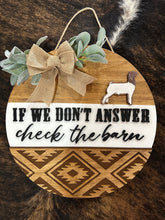 Load image into Gallery viewer, Aztec Check The Barn Door Hanger - FREE SHIPPING