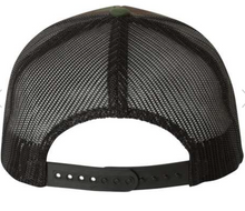 Load image into Gallery viewer, Camo Leather Patch Hat - CUSTOM