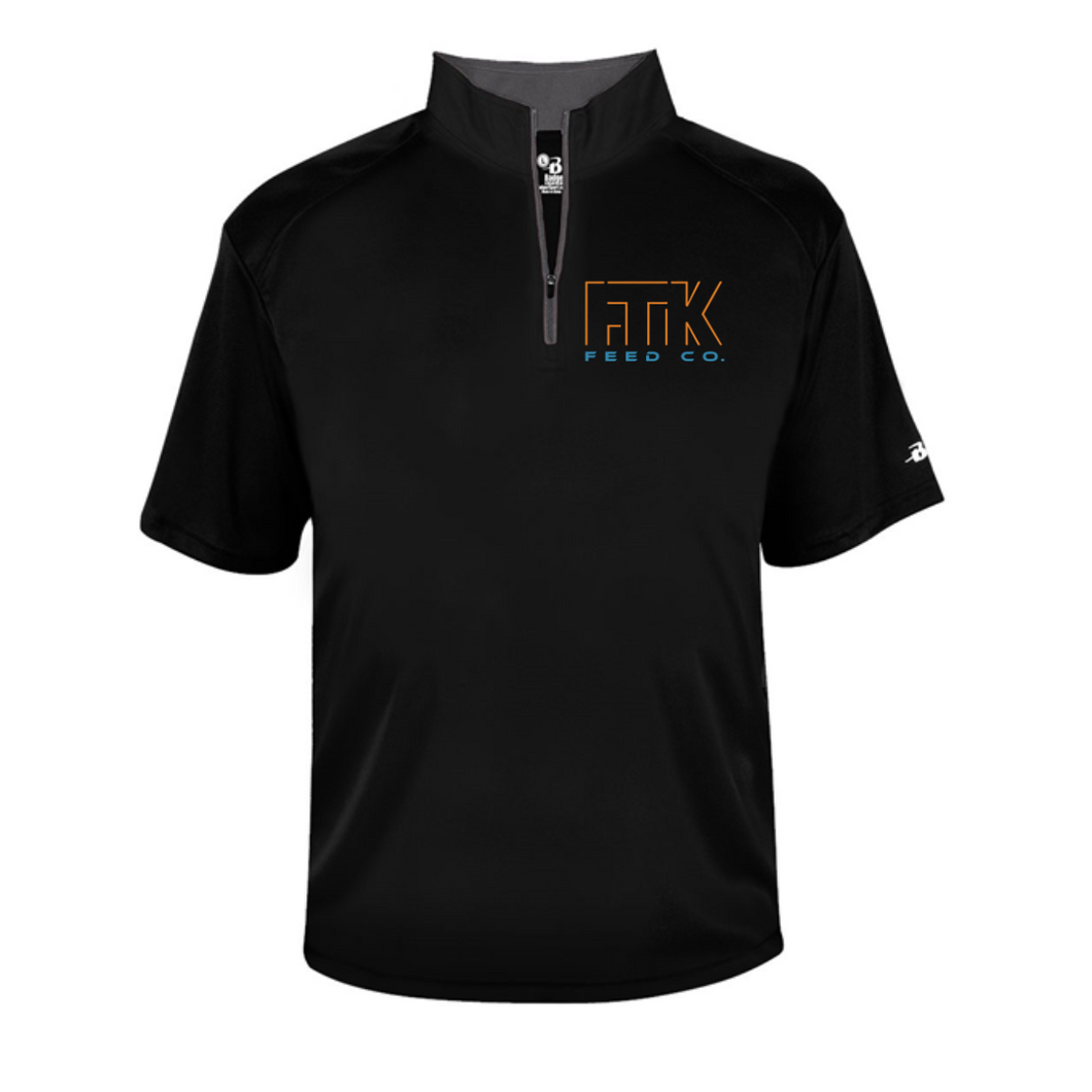 FTK Feeds - Short Sleeve Quarter-Zip