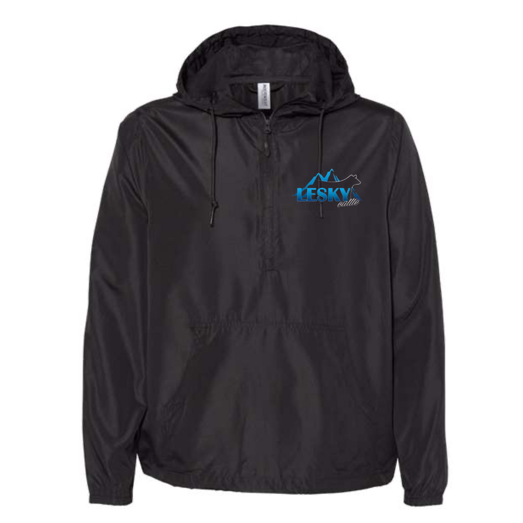 Lesky Cattle 1/4 Zip Windbreaker