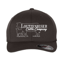 Load image into Gallery viewer, Loutzenhiser Cattle Company Flexfit Hat
