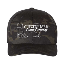 Load image into Gallery viewer, Loutzenhiser Cattle Company Flexfit Hat
