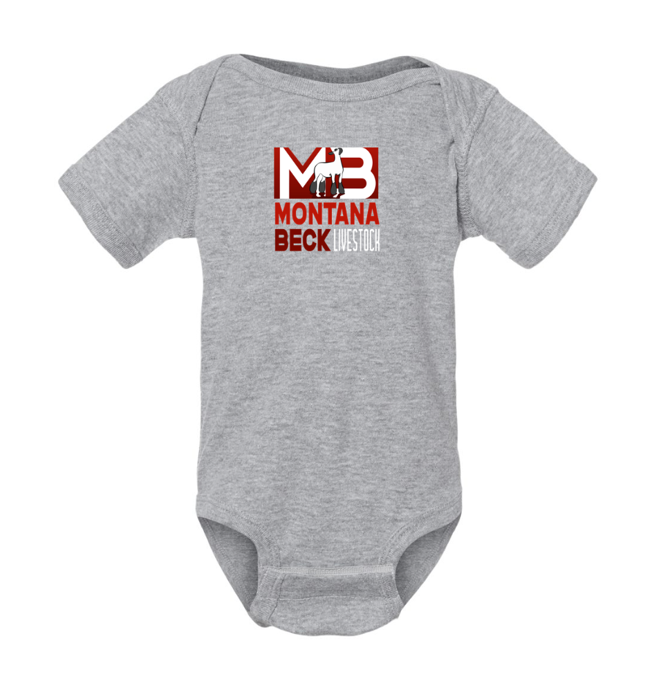 Montana Beck Livestock Baby Onsie