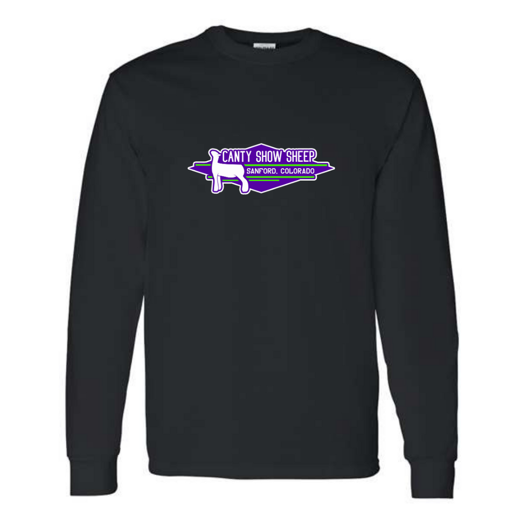 Canty Show Sheep Full Logo Long Sleeve T-Shirt - Adult