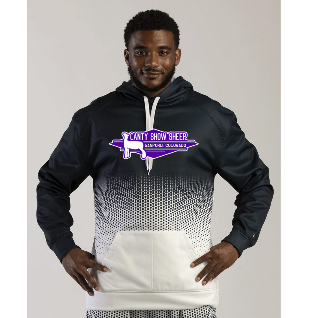 Canty Show Sheep Full Logo Hex Hoodie - Adult