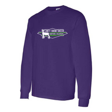 Load image into Gallery viewer, Canty Show Sheep Full Logo Long Sleeve T-Shirt - Youth
