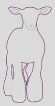 Load image into Gallery viewer, Oatmeal &amp; Aztec Animal Silhouette Crewneck Sweatshirt
